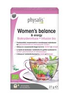 Physalis Women&apos;s Balance & Energy Biokruideninfusie Biobuiltjes