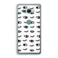 Eye pattern #2: Sony Xperia XZ2 Compact Transparant Hoesje Eye pattern #2: Sony Xperia XZ2 Compact Transparant Hoesje