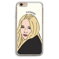 Mary Kate: iPhone 6 Plus / 6S Plus Transparant Hoesje