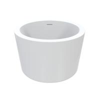 Vrijstaand Bad Best Design Zen Rond 104x67,5 cm Glans Wit