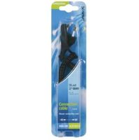 Scanpart scheerapparaatsnoer 1,8m Medische verzorging accessoire Zwart