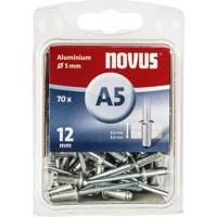 Novus 110030692 Popnagel (Ø x l) 5 mm x 12 mm Aluminium Aluminium 70 stuk(s) - thumbnail