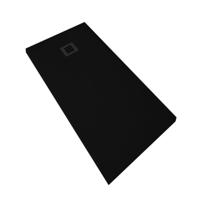 Douchebak Boss & Wessing Renovi 160x90x3 cm Composietsteen Mat Zwart Creavit
