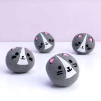 Kat wasdrogerballen (set van 4)