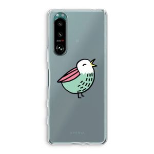 Birdy: Sony Xperia 5 III Transparant Hoesje