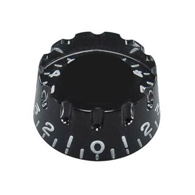 Boston KB-112 Speed Knop Metrisch (Hatbox) met Inhammen Transparant Zwart