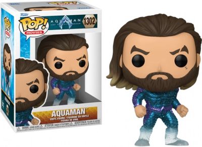 Aquaman and the Lost Kingdom Funko Pop Vinyl: Aquaman Stealth Suit