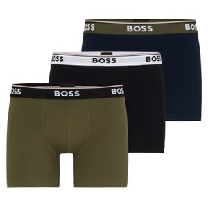 Hugo Boss boxershorts Power 3-pack groen-blauw