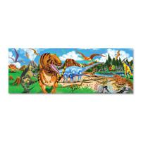 Mega puzzel dinosaurus - 48 stukjes - 127 x 46 cm - kinderpuzzel - dino