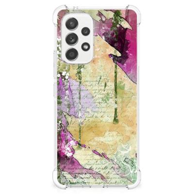 Back Cover Samsung Galaxy A53 5G Letter Painting Back Cover Samsung Galaxy A53 5G Letter Painting
