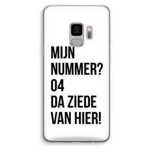 Da ziede van hier: Samsung Galaxy S9 Transparant Hoesje