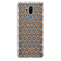 Poop emoji: LG G7 Thinq Transparant Hoesje
