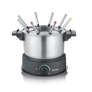 Severin fondue 1500W 8-persoons zwart