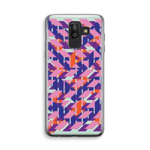 Skew Blush 3: Samsung Galaxy J8 (2018) Transparant Hoesje