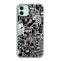 Vexx Black Mixtape: iPhone 11 Transparant Hoesje
