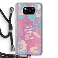 Good stories: Xiaomi Poco X3 NFC Transparant Hoesje met koord