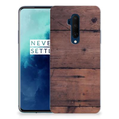OnePlus 7T Pro | Bumper Hoesje | Old Wood