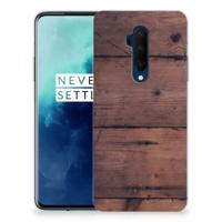 OnePlus 7T Pro | Bumper Hoesje | Old Wood