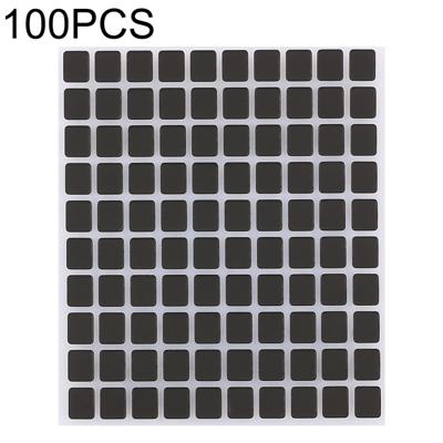 100 stuks Display scherm zwart Stickers voor iPhone X