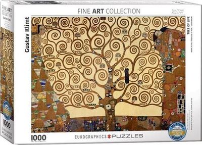 Tree Of Life - Gustav Klimt (1000 Stukjes) Fine Art Collection - Puzzel;Puzzel (0628136660594)