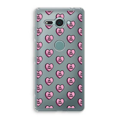 GIRL POWER: Sony Xperia XZ2 Compact Transparant Hoesje