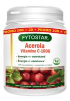 Fytostar Acerola Vitamine C-1000 Kauwtabletten