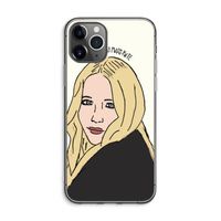 Mary Kate: iPhone 11 Pro Max Transparant Hoesje