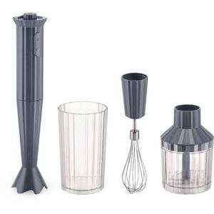 Alessi Staafmixer Set Plissé - Grijs - Michele de Lucchi - MDL10S G