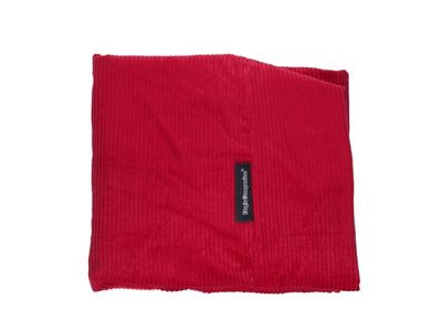 Dog's Companion® Hoes hondenbed rood ribcord polyester small
