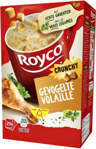 Soep Royco gevogelte met croutons 20 zakjes