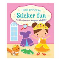 Deltas Little princess sticker fun - aankleedpoppen stickerboek