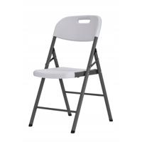 Marbueno Vouwstoel Kunststof Wit 44x53x83 cm Catering, Strand en Kamperen 10531