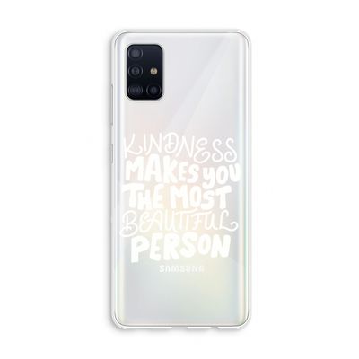 The prettiest: Galaxy A51 4G Transparant Hoesje