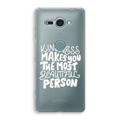 The prettiest: Sony Xperia XZ2 Compact Transparant Hoesje