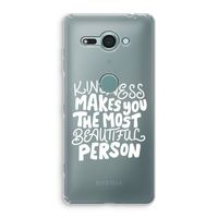 The prettiest: Sony Xperia XZ2 Compact Transparant Hoesje