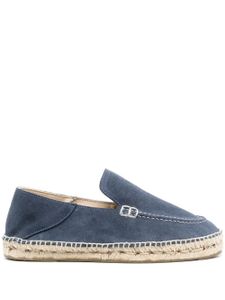 Manebi espadrilles Hamptons Traveller en daim - Bleu