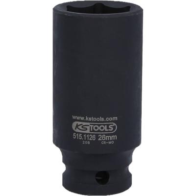 KS Tools 5151126 515.1126 Kracht-dopsleutelinzet 26 mm