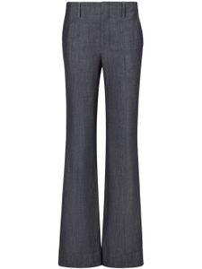 Proenza Schouler pantalon ample à effet chiné - Gris