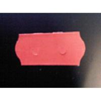 Etiket 2612 gewoon rood permanent