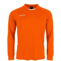 Stanno 411004 First Long Sleeve Shirt - Orange-White - M - thumbnail