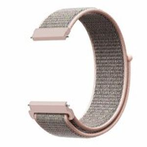 Garmin Vivoactive 5 / Vivoactive 3 - Sport Loop nylon bandje - Zand roze