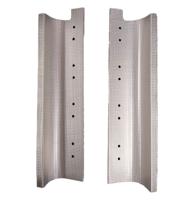 Seeburg VL200 Zilveren Metalen Zijpanelen Voor Grill (Set)