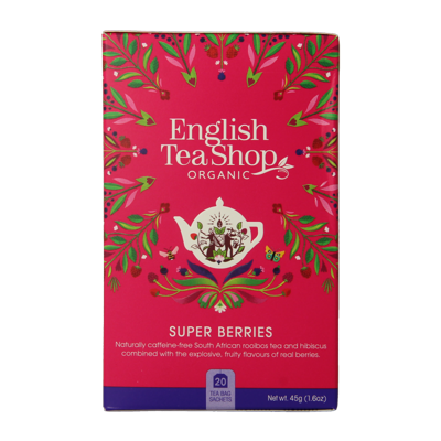 English Tea Shop Superberries bio 20 Zakjes