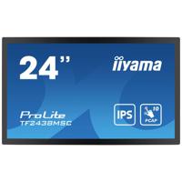 Iiyama 23,8 Bonded PCAP Touchscreen monitor Energielabel: E (A - G) 60.5 cm (23.8 inch) 1920 x 1080 Pixel 16:9 5 ms HDMI, DisplayPort, USB 3.2 Gen 1 IPS LED - thumbnail