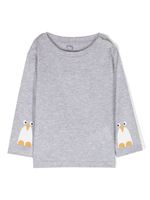 Stella McCartney Kids t-shirt en coton à imprimé graphique - Gris - thumbnail