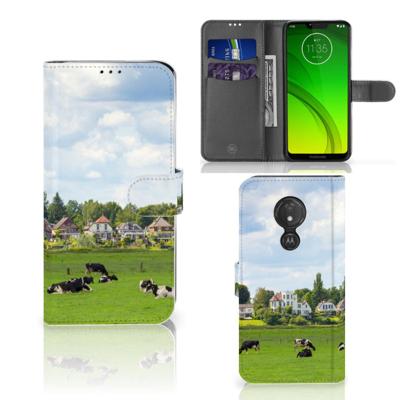 Motorola Moto G7 Power | Telefoonhoesje | Met pasjeshouder | Koeien