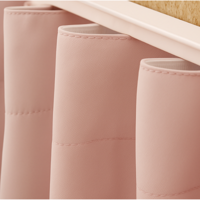 Gordijnen Verduisterend & Isolerend Haken Of Ringen Oud Roze 300x250 Cm Haken 85% Verduisterend & Overgordijnen & Isolerend Fresh And Co -