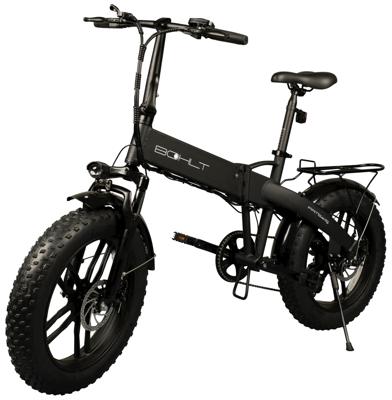 Bohlt elektrische vouwfiets fatbike fattwenty zwart