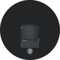 Berker centraalplaat computeraansluiting 1xRJ45 R1-R3 zwart 11702045