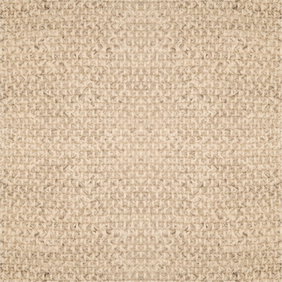 Beige stof patroon behang woonkamer